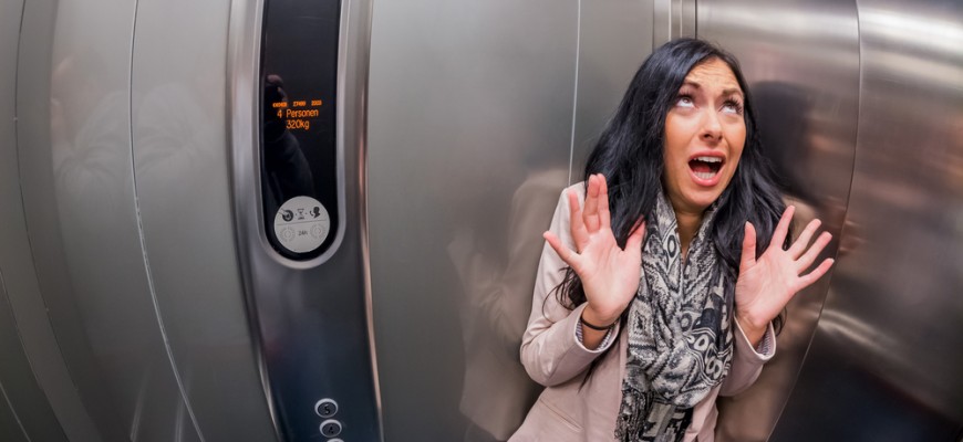 Trapped Inside An Elevator